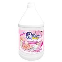 ราคา SPACLEAN สบู่เหลวล้างมือ กลิ่นซากุระเพียว สีชมพู ขนาด 3,800 มล. (0096107)