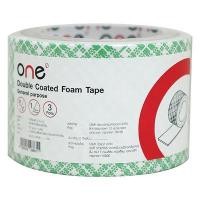 ราคา เทปโฟมกาวสองหน้า 21มม x 1 เมตร (แพ็ค 3 ม้วน) ONE (3001942)