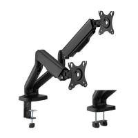 ราคา ERGONOZ แขนจับจอคอมพิวเตอร์สำหรับ 2 จอ รุ่น LDT46-C024E สีดำ ชิ้น (YD08430)