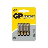 ราคา GP ถ่าน Cabon Zinc Supercell AAA (24PL-IS2,IS4) GP BATTERIES 4 ก้อน, 5 แพ็ค แพ็ค (YD14430)