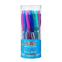 ราคา ปากกาลูกลื่น 0.5 มม. (แพ็ค20ด้าม) น้ำเงิน YOYA 1015 (1001770)