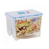 ราคา กล่องใส่ข้าวสารทรงเหลี่ยมพร้อมฝาล็อค SUPER LOCK รุ่น JC (Y025810)