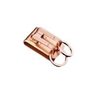 ราคา J229-พวงกุญแจสองห่วงคล้องเข็มขัด (สีทอง) (YA35739)