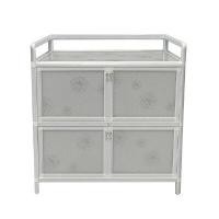 ราคา ZAGIO ตู้กับข้าว 4 บานเปิด รุ่น 4Y30AT สีขาว ขนาด 77 x 38 x 80 ซม. (YA39495)