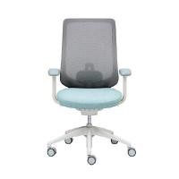 ราคา MODERNFORM เก้าอี้สำนักงาน รุ่น SERIES16 S WHITE EDITION เบาะผ้าสีฟ้า (YC03094)