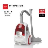 ราคา SHARP เครื่องดูดฝุ่นชาร์ป 1600 วัตต์ รุ่น EC-NS16-R (สีแดง) (YA05662)