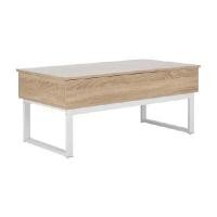 ราคา INDEX LIVING MALL โต๊ะกลาง รุ่นทรานฟอร์ม สีธรรมชาติ/ขาว ขนาด 110 ซม. (YA28139)