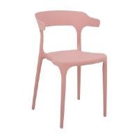 ราคา INDEX LIVING MALL เก้าอี้ทานอาหารพลาสติก รุ่น TESSIE สีชมพู (YA37019)