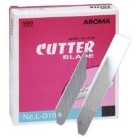 ราคา ใบมีดคัตเตอร์ 18 มม. (กล่อง100ใบ) อโรม่า L-D-100 (2091460)