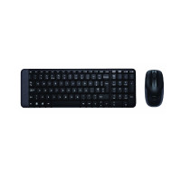 ราคา LOGITECH แป้นพิมพ์และเม้าส์ไร้สาย WIRELESS COMBO MK220-THAI รุ่น K220/M150 (YB13490)