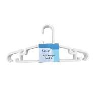 ราคา KASSA HOME ไม้แขวนเสื้อเด็กพลาสติก รุ่น UTE-30080-1 สีขาว (แพ็ก 6 ชิ้น) (YB24787)