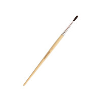 ราคา SA SHA พู่กันปากกลมดำ เบอร์ 7 (แพ็ค 12 อัน) (YD14225)