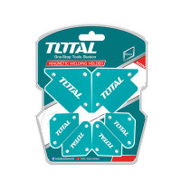 ราคา TOTAL ชุดแม่เหล็กจับฉาก 6 ตัว/ชุด (3 นิ้ว 2 อัน + มินิ 4 อัน) รุ่น TAMWH6002 ( Magnetic Welding Holder ) (YA26177)