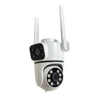 ราคา EAGLE EYE กล้องวงจรปิดภายนอก 2 เลนส์ รุ่น EG-IP253DW1 สีขาว (3+3MP) WI-FI (YD08327)