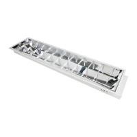 ราคา EVE LIGHTING โคมตะแกรงฝังฝ้า LED-T8 ขนาด 30x120 ซม. จำนวน 2x18W IP20 สีขาว (YB02095)