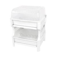 ราคา ที่คว่ำจานพลาสติกพร้อมฝาครอบ 2 ชั้น PICNIC รุ่น PNC-3838/PL ขนาด 49 x 43.4 x 62.5 ซม. สีขาว (Y022098)