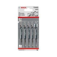 ราคา ใบเลื่อยจิ๊กซอว์ตัดส่วนโค้งในไม้อย่างรวดเร็ว BOSCH T244D รุ่น 2608630058 (แพ็ก 5 ชิ้น) (Y040895)