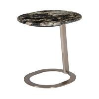 ราคา MODERNFORM โต๊ะข้าง รุ่น ELBA ขาทองรมดำ ท็อปหินอ่อนขาวดำ ขนาด 45x35x45 ซม. (YD15109)