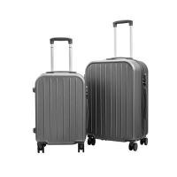 ราคา DELI กระเป๋าล้อลาก รุ่น EH1056 สีเทา 43.5x26x57 ซม. (24 นิ้ว) วัสดุ ABS (YD08061)