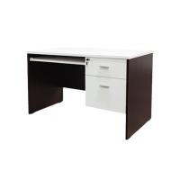 ราคา ITK โต๊ะคอมพิวเตอร์ 2 ลิ้นชัก รุ่น TWF 1202/CN ขนาด W120 x D60 x H75 ซม. สีขาว/โอ๊ค (YD08876)