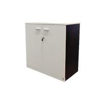 ราคา ITK ตู้ 2 บานเปิดทึบเตี้ย รุ่น F792-WOSN สี WHITE/OAK ขนาด W80 D40 H81 CM (YD08878)