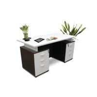 ราคา ITK โต๊ะทำงาน 3 ลิ้นชักซ้ายขวา รุ่น MITY-165 สี WHITE, OAK ขนาด W165 D80 H75 CM (YD08884)