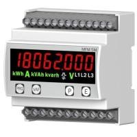ราคา MULTISPAN มิเตอร์วัดพลังงานไฟฟ้าแบบมัลติฟังก์ชัน รุ่น MFM-5M-E3-00 สำหรับติดตั้งราง DIN (YD08917)