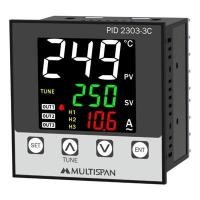 ราคา MULTISPAN PIC TEMPERATURE CONTROLLER รุ่น PID-2303-3C-M1-A1-60AX-X0 พร้อม AMPER INDICATOR (สูงสุด 60A) (YD08952)