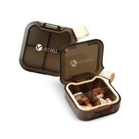 ราคา ALLWELL กล่องใส่ยา 4 ช่อง กันน้ำ กันชื้น กันแสง ขนาด 7.8 x 7.3 x 2.3 ซม. (YD10727)