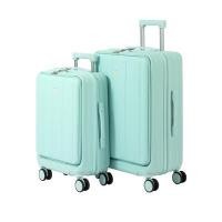 ราคา DELI กระเป๋าเดินทางล้อลาก รุ่น EH1054 ขนาด 20 นิ้ว สีฟ้า (YD14267)