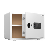 ราคา DELI ตู้เซฟดิจิตอลแบบสแกน รุ่น AE682-Z สีขาว 11KG (ขนาด 30X40X30 ซม.) (YD14804)