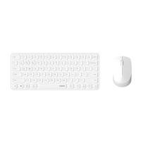 ราคา RAPOO ชุดเซ็ทอุปกรณ์ไร้สายคีย์บอร์ดและเมาส์ รุ่น 9010M-WH สีขาว (4095109)
