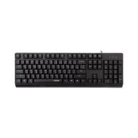 ราคา RAPOO USB KEYBOARD รุ่น NK1900 สีดำ (คีย์บอร์ดกันน้ำ) (YB14028)