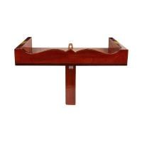 ราคา KASSA หิ้งพระแบบแขวน รุ่น บัว ติดผนัง สีธรรมชาติ ขนาด 16 นิ้ว (YB01219)