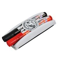 ราคา ชุดปากกาไวท์บอร์ดพร้อมแปรงลบ (ดำ-แดง) ตราม้า (1002689)