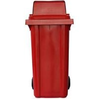 ราคา ถังขยะสูงมีล้อฝาสูง240ลิตร ไดโน่ S1M 240LT สีแดง (0009226)