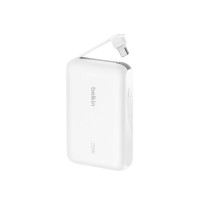 ราคา BELKIN แบตเตอรี่สำรอง 10000 mAh รุ่น BPB021 สีขาว (YC84272)