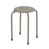 ราคา KASSA เก้าอี้สตูลเหล็กทรงกลม รุ่น HM-SC99001I-2 สีน้ำตาลเทา (YC01929)