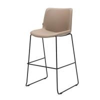 ราคา MODERNFORM เก้าอี้บาร์สตูล ARCHINI รุ่น FLY-ST02 ขาเหล็กสีดำ เบาะและพนักพิงหุ้มหนังเทียมน้ำตาลเทา (YD17930)