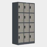 ราคา ICONIC ตู้ล็อคเกอร์เหล็ก 12 ช่อง รุ่น CLK-12 สีทูโทน (YA34513)