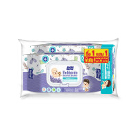 ราคา SANISOFT ผ้าเปียกเช็ดผิวเด็ก สูตรลาเวนเดอร์ 80 แผ่น (แพ็คคู่) แถม 20 แผ่น (คละสูตร) (0098687)