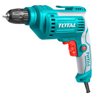ราคา TOTAL สว่านไฟฟ้า Keyless Chuck Electric Drill หัวสว่านแบบมือบิด 500 วัตต์ รุ่น TD2051026-2 ขนาด 3/8 นิ้ว (10 มม.) (YA27067)