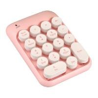 ราคา MOFII คีย์บอร์ดตัวเลขไร้สาย Biscuit สีชมพู (4094071)