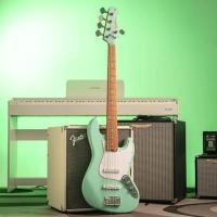 ราคา GUSTA เบสไฟฟ้า 5 สาย รุ่น BONNIE สีเขียว (YC72638)