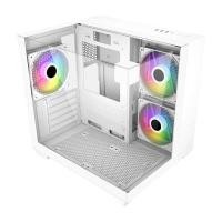 ราคา TSUNAMI เคสคอมพิวเตอร์ รุ่น ADVENTURE X VIEW PRO WW รองรับ MICRO ATX/MINI ITX กระจกเทมเปอร์ พัดลม 3 ตัว (YC61044)