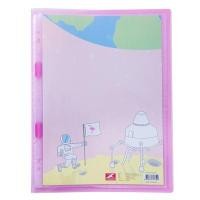 ราคา แฟ้มโชว์พลาสติก ฟลามิงโก้ 9085A สีชมพู A4 เล่ม (6004588)