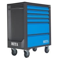 ราคา [Pre-Order] ตู้รถเข็น ตู้เครื่องมือช่าง 6 ชั้น+META+TC-S16-GR/BL+ตู้เครื่องมือ (Y034222)