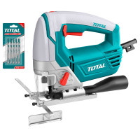 ราคา TOTAL เลื่อยจิ๊กซอ 800 วัตต์ (ปรับความเร็วได้) แถมใบเลื่อยจิ๊กซอ 1 แพ็ค (ขดลวดทองแดงแท้) รุ่น TS2081006 (Jig Saw) (Y052065)