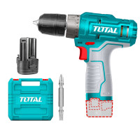 ราคา Total สว่านแบตเตอรี่ไร้สาย 12V. หัวสว่านแบบเหล็ก รุ่น TDLI12202 (YA27155)