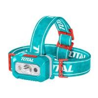 ราคา TOTAL ไฟฉาย LED คาดศีรษะ รุ่น THL013AAA6 ใช้ถ่าน AAA 3 ก้อน (YA27594)